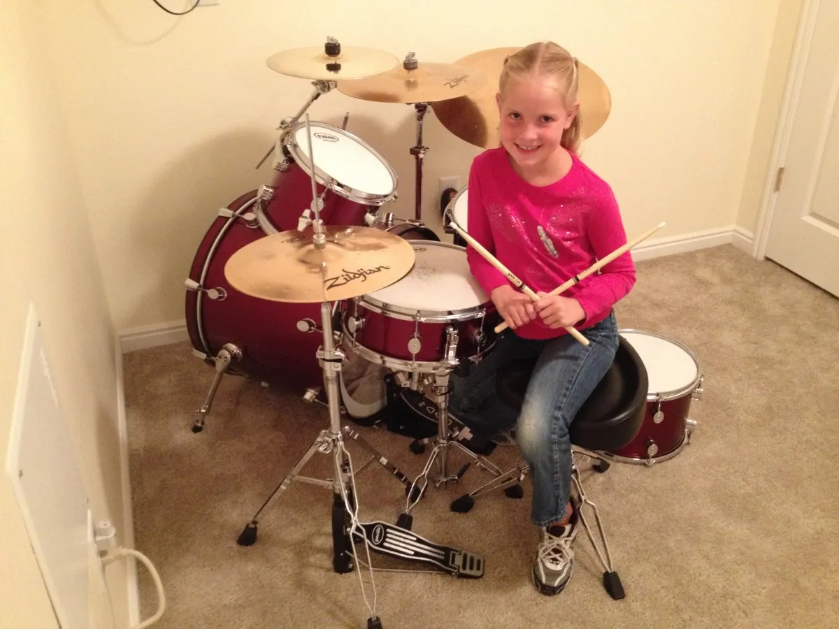 Culmone Percussion student performing